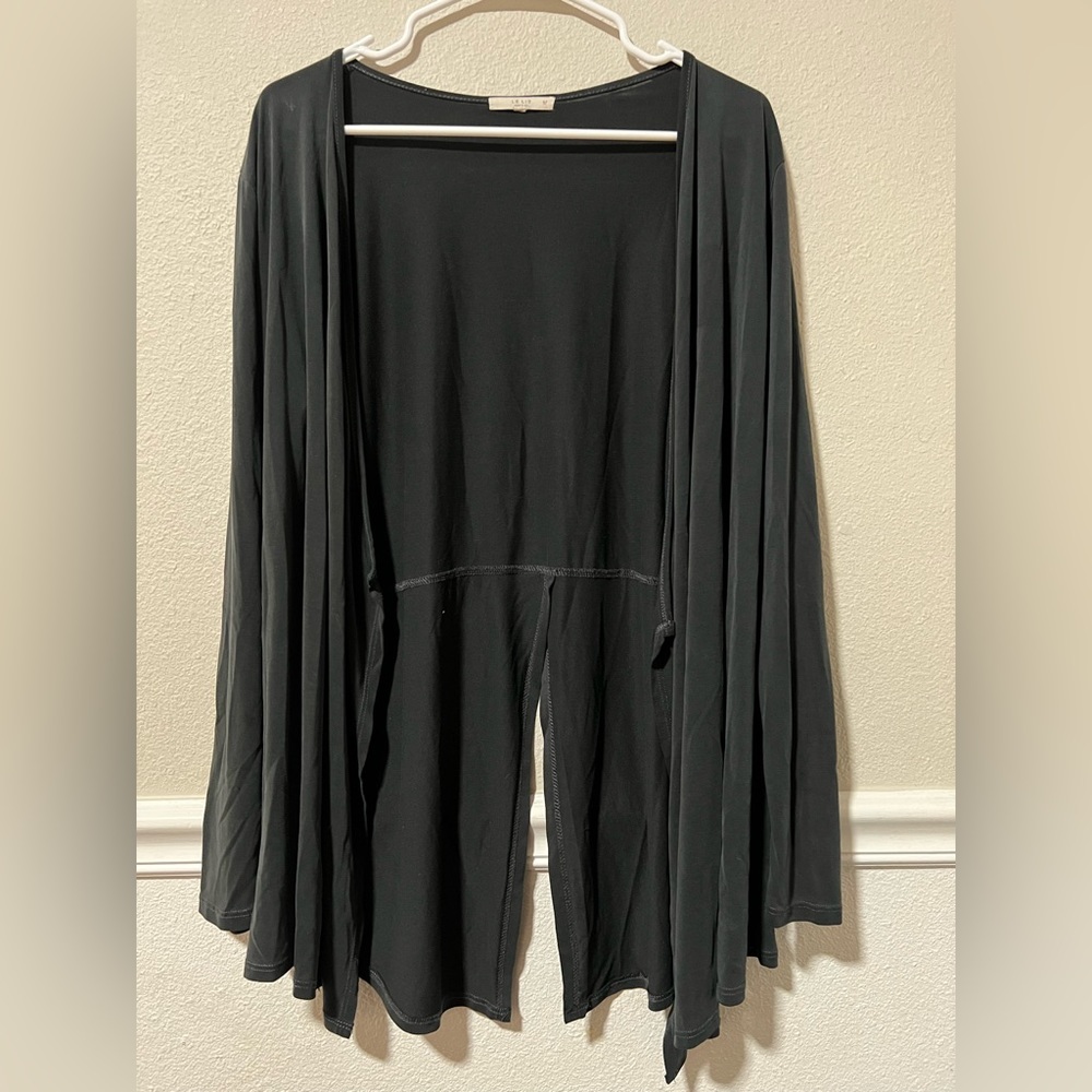 Black flowy cardigan